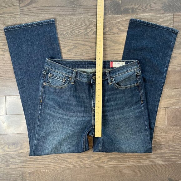 Gap Classic Jeans, Stretch, slight flare Size 8, Medium tint, wash NEW - Picture 6 of 12